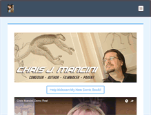 Tablet Screenshot of chrisjmancinionline.com